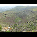 Blick in die Caldera vom Kraterrand